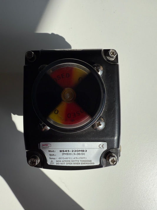 IFM BS45-220MB3 Safe Area Switchbox 2x IFM IS5001