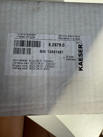 KAESER Steam trap model ECO-DRAIN 31 18-72VDC