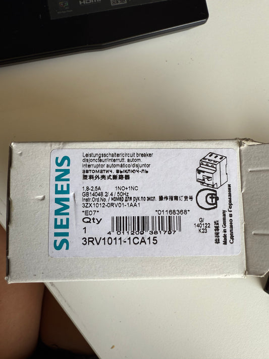 Siemens 3RV1011-1CA15