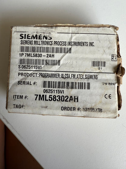 Siemens  7ML5830-2AH Handprogrammer, eigensichere Ausfuehrung, Eex Ia