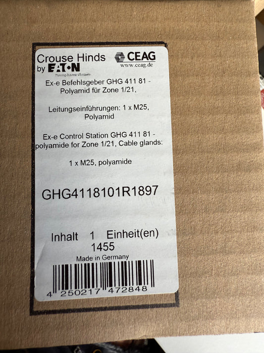 Ceag Sicherheitst. NOTAUS Schlagtaster GHG4118101R1897