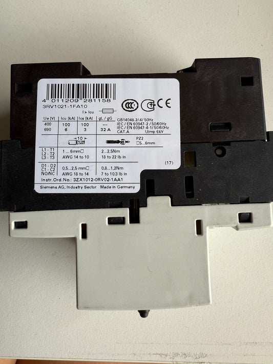 Siemens Sirius 3RV1021-1FA10