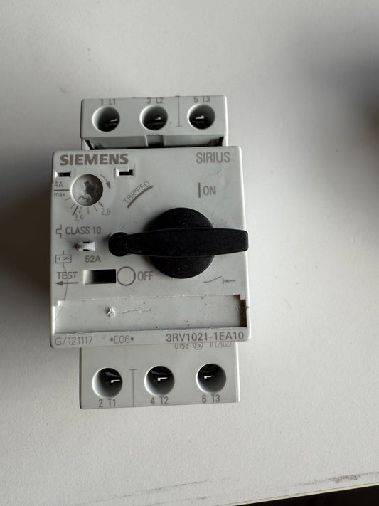 SIEMENS  Sirius Motorschutzschalter 3RV1021-1EA10