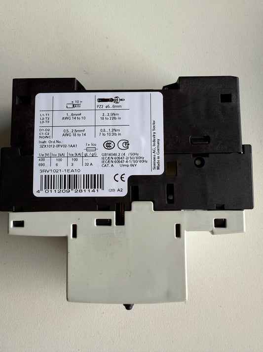 SIEMENS  Sirius Motorschutzschalter 3RV1021-1EA10