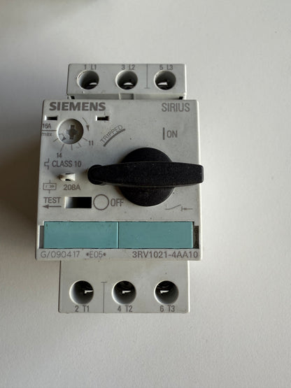 Siemens Sirius 3RV1021 4AA10 Leistungsschalter