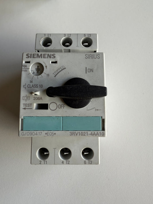 Siemens Sirius 3RV1021 4AA10 Leistungsschalter