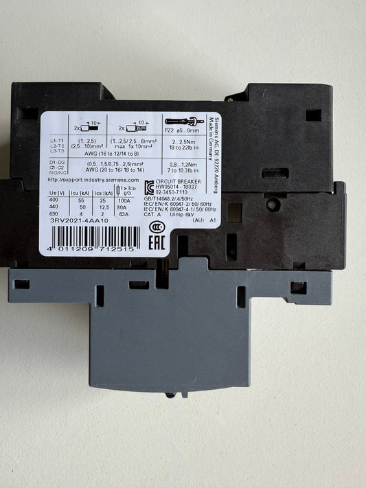Siemens Sirius 3RV2021-4AA10