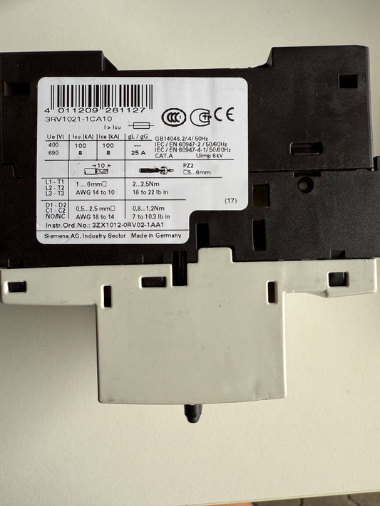 Siemens Sirius 3RV1021-1CA10