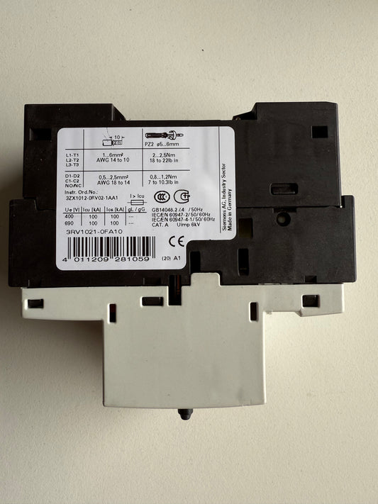 Siemens Sirius 3RV1021-0FA10
