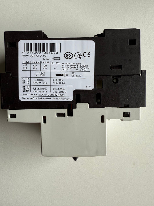 Siemens Sirius 3RV1021-0HA10