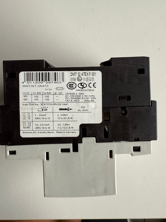 Siemens Sirius 3RV1021-0AA10