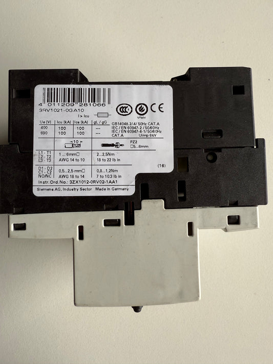 Siemens Sirius 3RV1021-0GA10