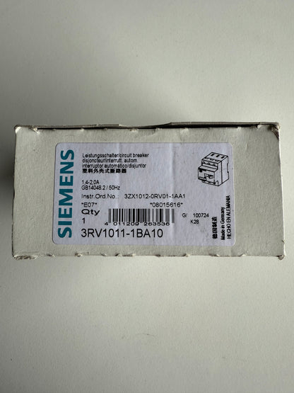 Siemens Sirius 3RV1011-0BA10