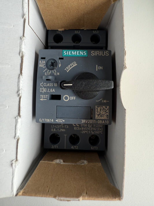 Siemens Sirius 3RV2011-0BA10