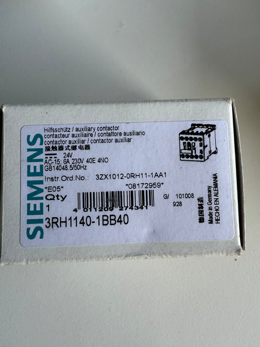 Siemens 3RH1140-1BB40 / 3RH1 140-1BB40 Hilfsschütz