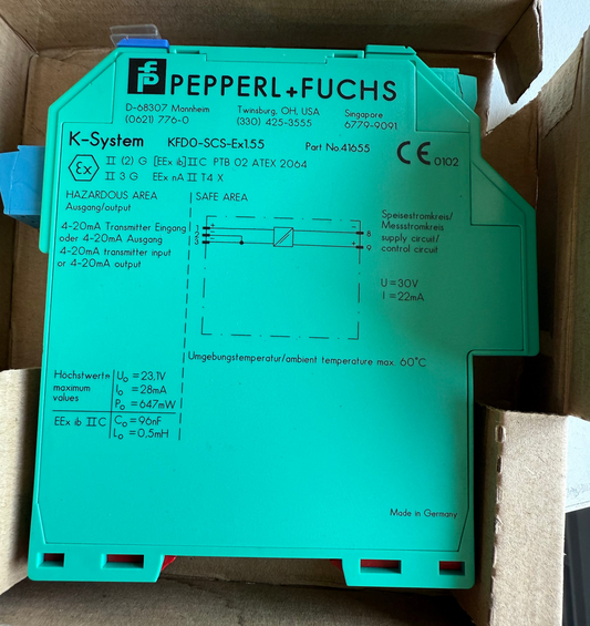 Pepperl+Fuchs KFD0-SCS-Ex1.55 SMART-Ausgangstreiber/Repeater