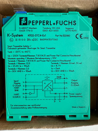 Pepperl+Fuchs Transmitterspeisegerät KFD2-STC4-EX1