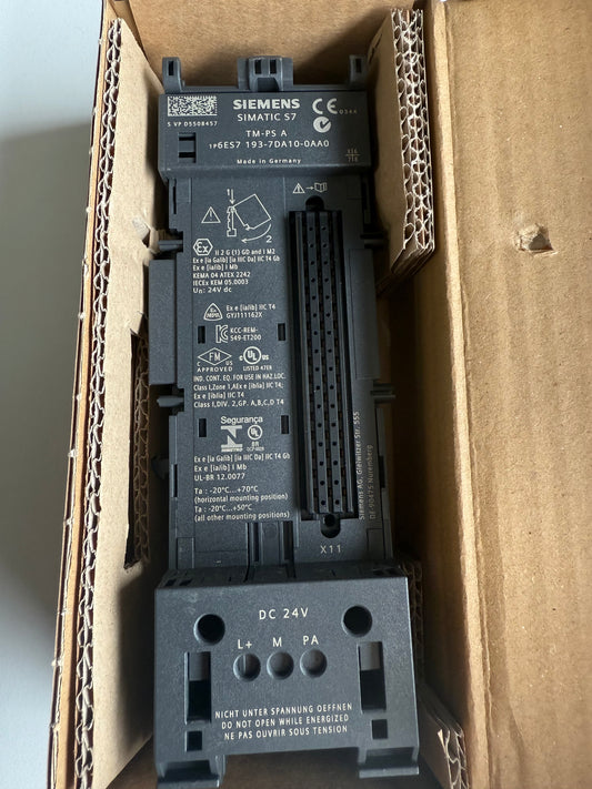 Siemens simatic DP ET200iSP 6ES7 193-7DA10-0AA0
