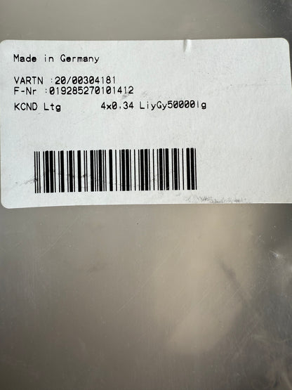 Kabel  4x0,34 liyGy50000 Lapp Kabel LIYCY Unitronic 20m