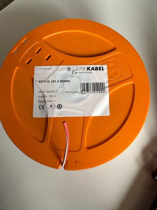 LAPP X07V-K 1x1,5 mm2 RDWH 4522421S 50 m
