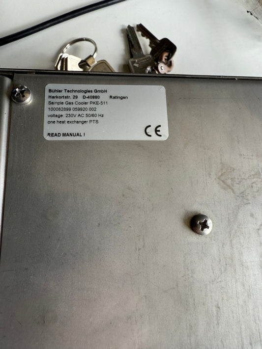 Bühler Messgaskühler (one heat exchanger pts) generalüberholt