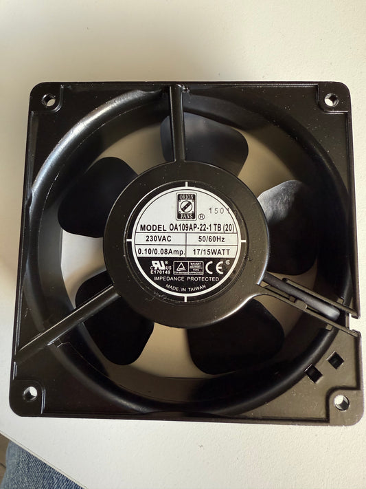 Orion Fans AC-Axiallüfter, Kugellager, 230 V ac / 15W, 120 x 120 x 38mm, 3000U/min, 186.9m³/h