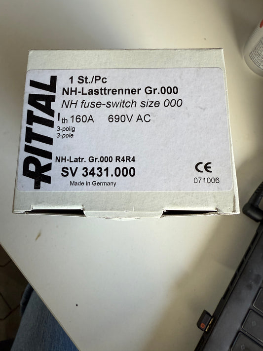 Rittal NH-Sicherungslasttrenner SV 3431.000