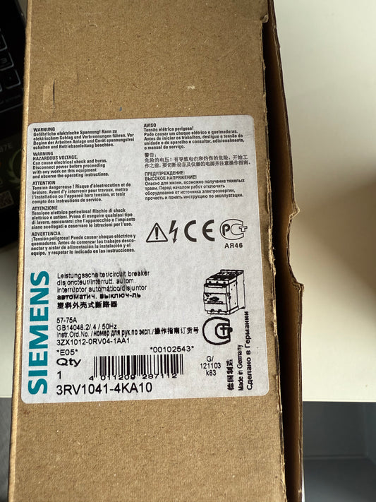 Siemens 3RV1041-4KA10
