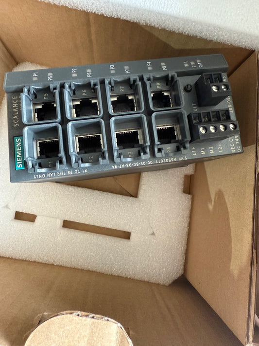 Siemens Simatic net Scalance X208 6GK5208-0BA10-2AA3