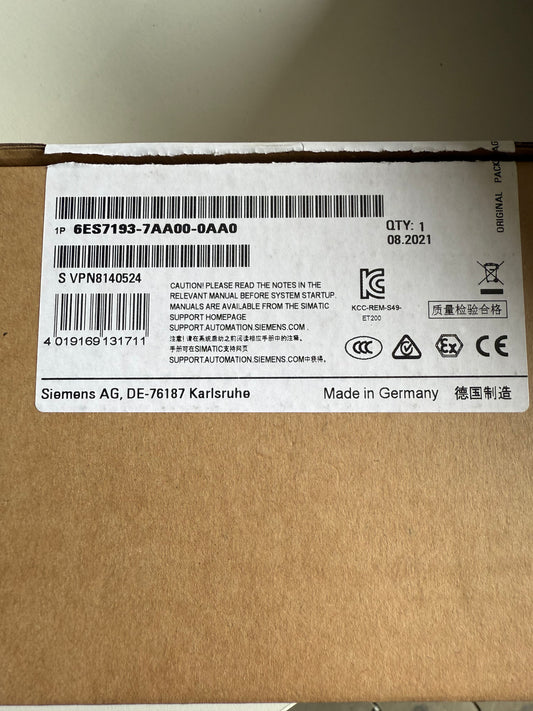 SIEMENS 6ES7 193-7AA00-0AA0