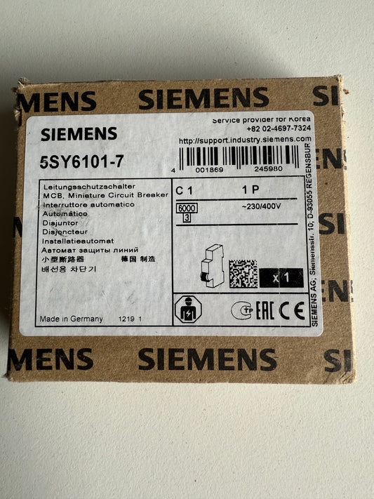 Sie­mens 5SY6101-7 Siche­rungs­au­to­mat
