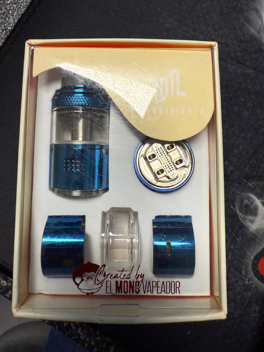 VandyVape Widowmaker 5ml/6ml RTA Verdampfer Tank Blau