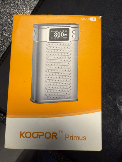 Koopor Primus 300W Schwarz Box Mod Akkuträger