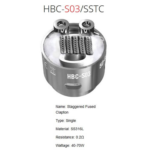 GeekVape Eagle HBC-S03 Coil