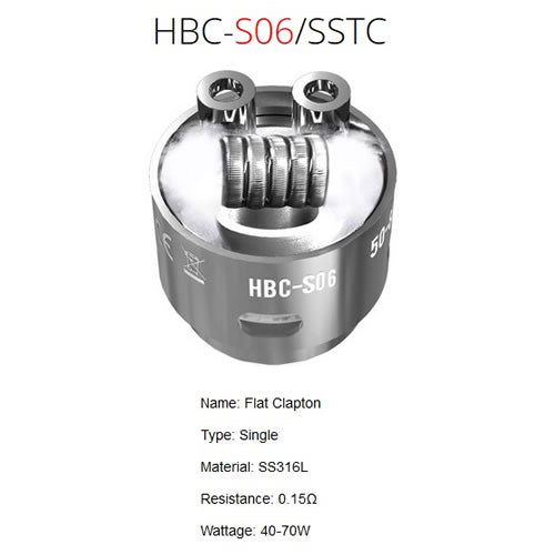 GeekVape Eagle HBC-S06 Coil