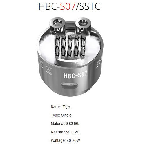 GeekVape Eagle HBC-S07 Coil