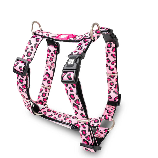 Max & Molly H-Geschirr - Leopard Pink