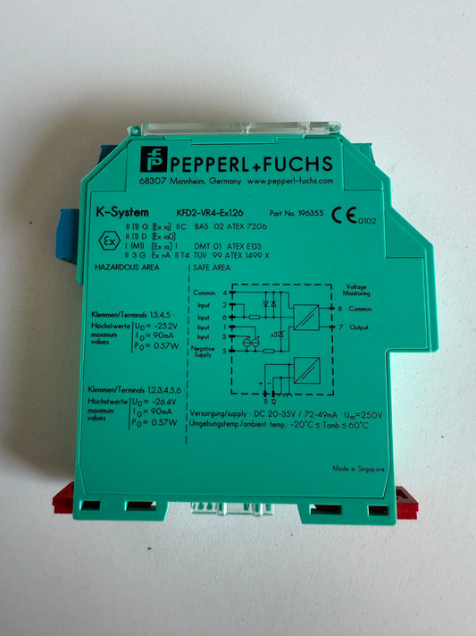 PEPPERL+FUCHS KFD2-VR4-Ex1.26 Neuwertig