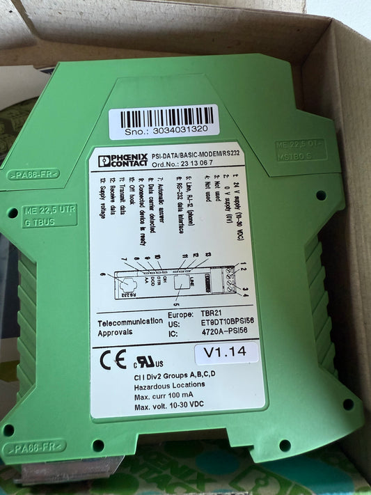 Phoenix Contact PSI-DATA/BASIC-MODEM/RS232 - Modem 2313067
