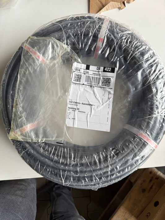 HELUKAT® 600A CAT,7e S/FTP PVC STATIC schwarz 4 x 2 x AWG 23 /1 801147 / 50 Meter