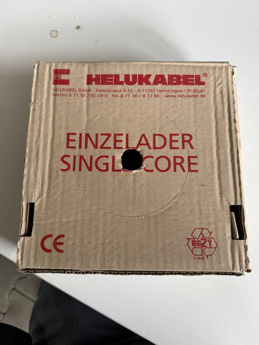 PVC-Schaltlitze, H07V-K, 1,5 mm², blau, Außen-Ø 3,4 mm, 29131