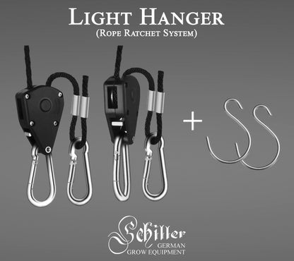Light Hanger *Rope Ratchet System