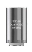 Eleaf Lyche Dual Coil / Verdampferkopf 0,25 Ohm 5er Pack