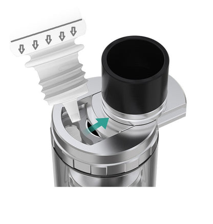 Eleaf Melo RT 25 Verdampfer 4,5 ml Silber