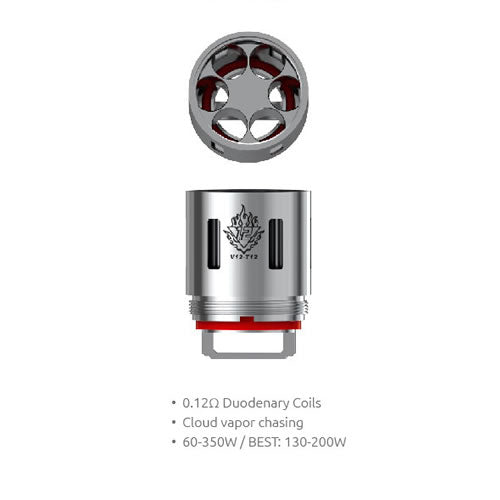 SMOK V12-T12 Coil für TFV12 mit 0.12 Ohm 3er Pack