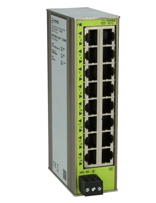 Unmanaged Ethernet Switch TERZ NITE-RS16-1100 - 211800
