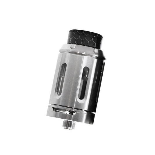 Squid Industries PeaceMaker RTA Selbstwickler Tank 25mm silber