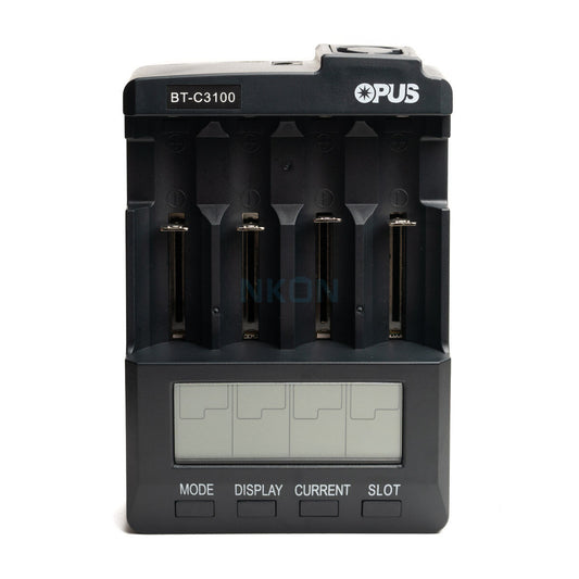 Opus Universalladegerät für Rundzellen BT-C3100 V2.2 für Li-Ion, NIMH, NiCd Akkus