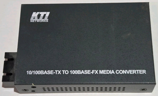 KTI Networks Fast Ethernet Medienkonverter KC-300D-C, 10/100Mbps/RJ45-Port Neu aber kein OVP