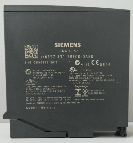 Siemens SIMATIC S7 6ES7131-7RF00-0AB0 8 DI Namur Neu aber kein OVP